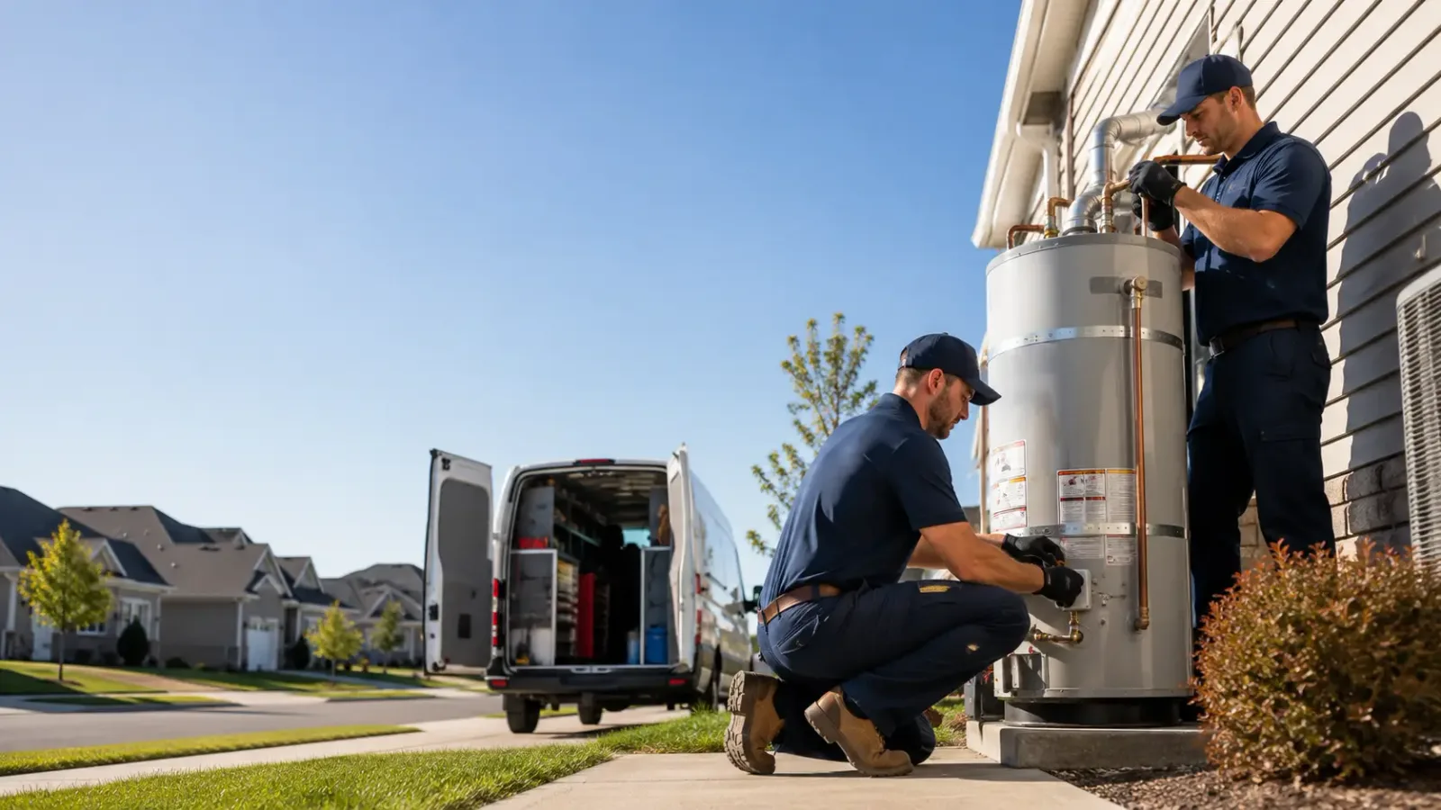 Water Heater Installation in Warfield, VA